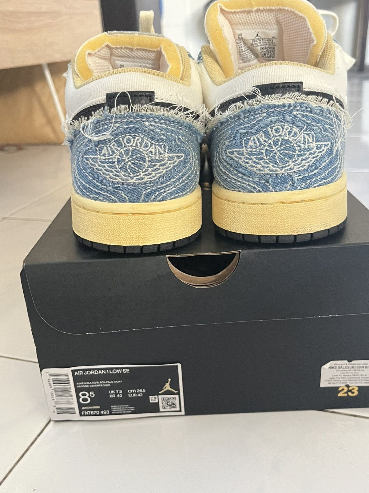 Jordan Brand × Nike Nike Air Jordan 1 SE Size US 8.5 / EU 41-42 - 7 Thumbnail