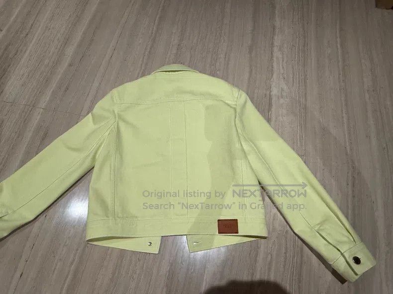 Hermes Hermes Bud Yellow Denim Jacket Size XS / US 0-2 / IT 36-38 - 2 Thumbnail