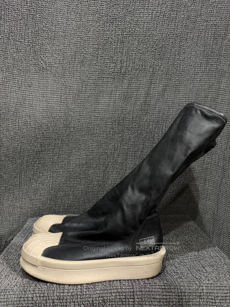 Rick Owens RICK OWENS Tall Shell-toe Lamb Leather God Boot Size US 7.5 / EU 40-41 - 3 Thumbnail