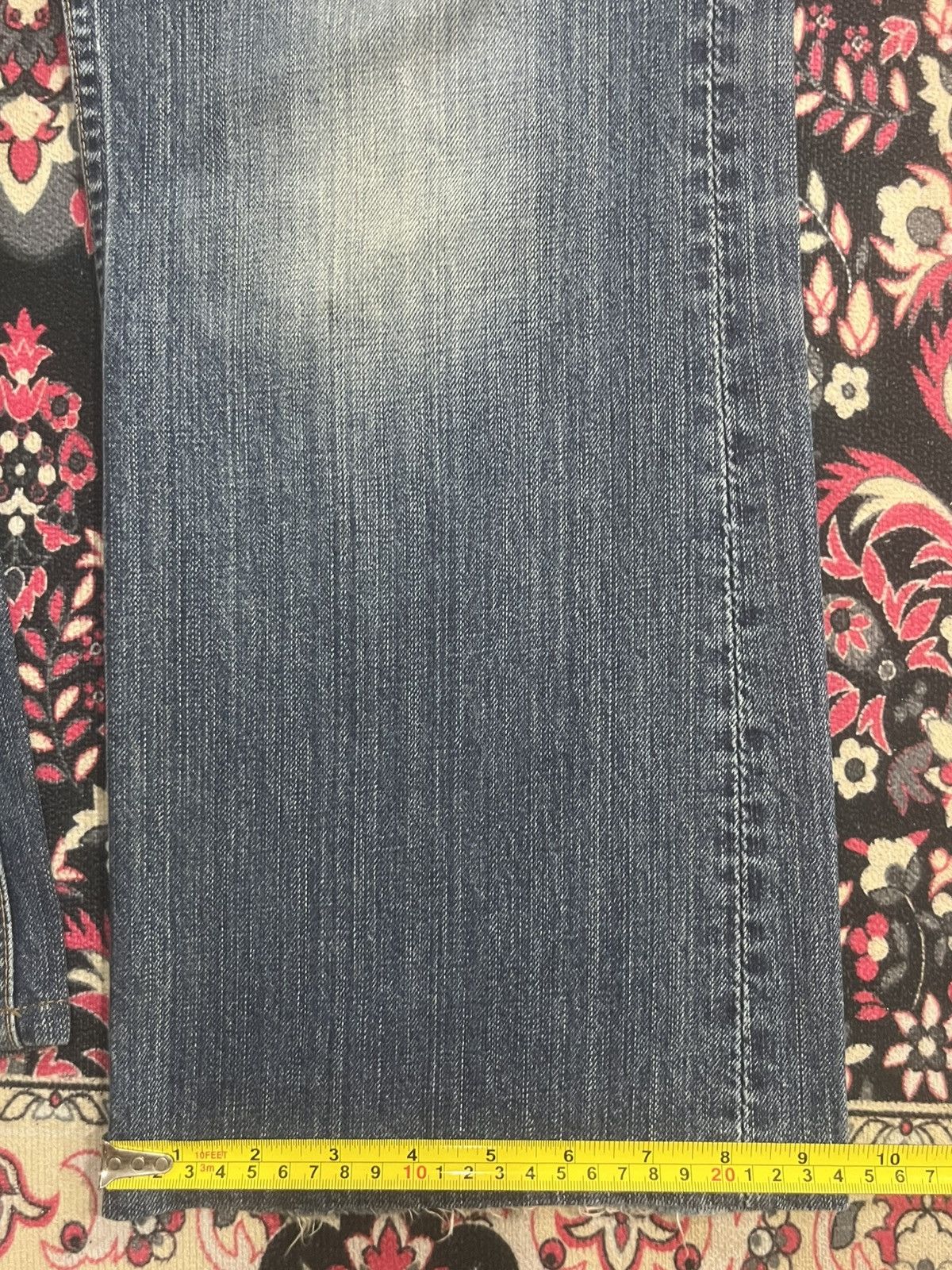 American Eagle Outfitters Vintage American Eagle Outfitters Distressed Bootcut Jeans Size US 32 / EU 48 - 15 Thumbnail