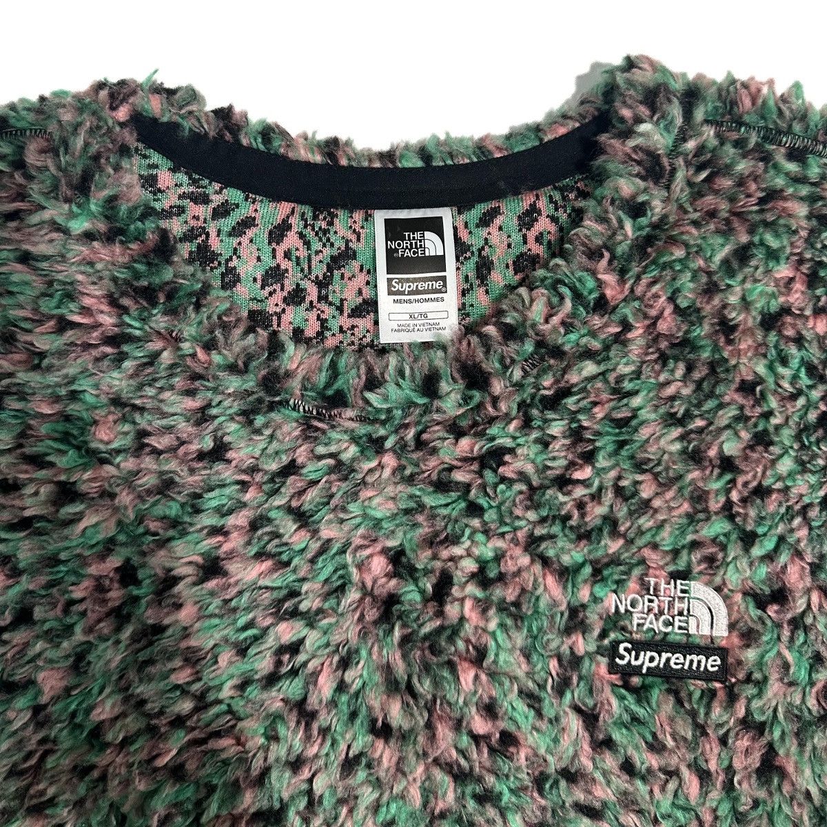 Supreme × The North Face Supreme X North Fave High Pile Fleece L/S Top Size US XL / EU 56 / 4 - 8 Thumbnail