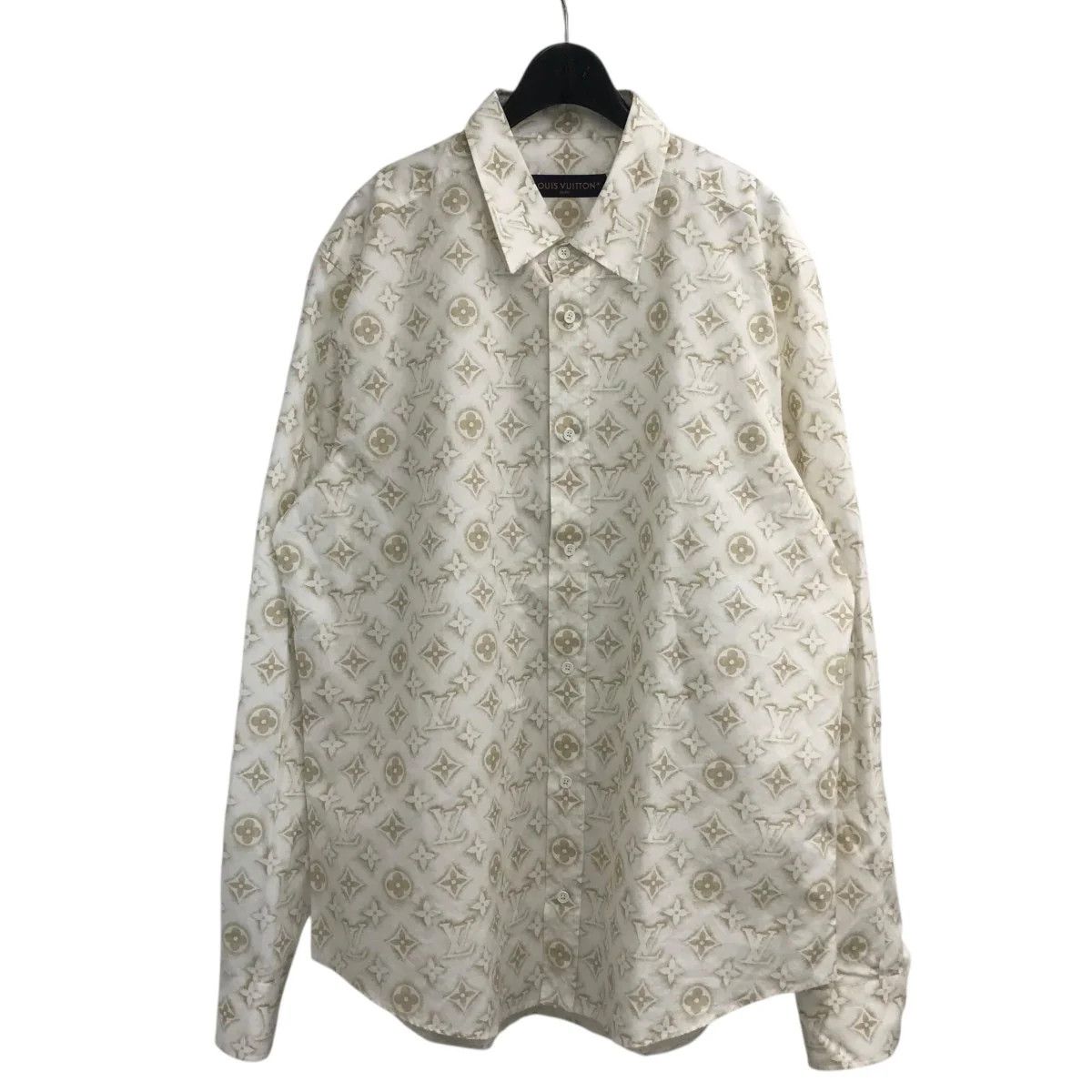 Louis Vuitton LV Monogram Cotton Shirt Buttons Up