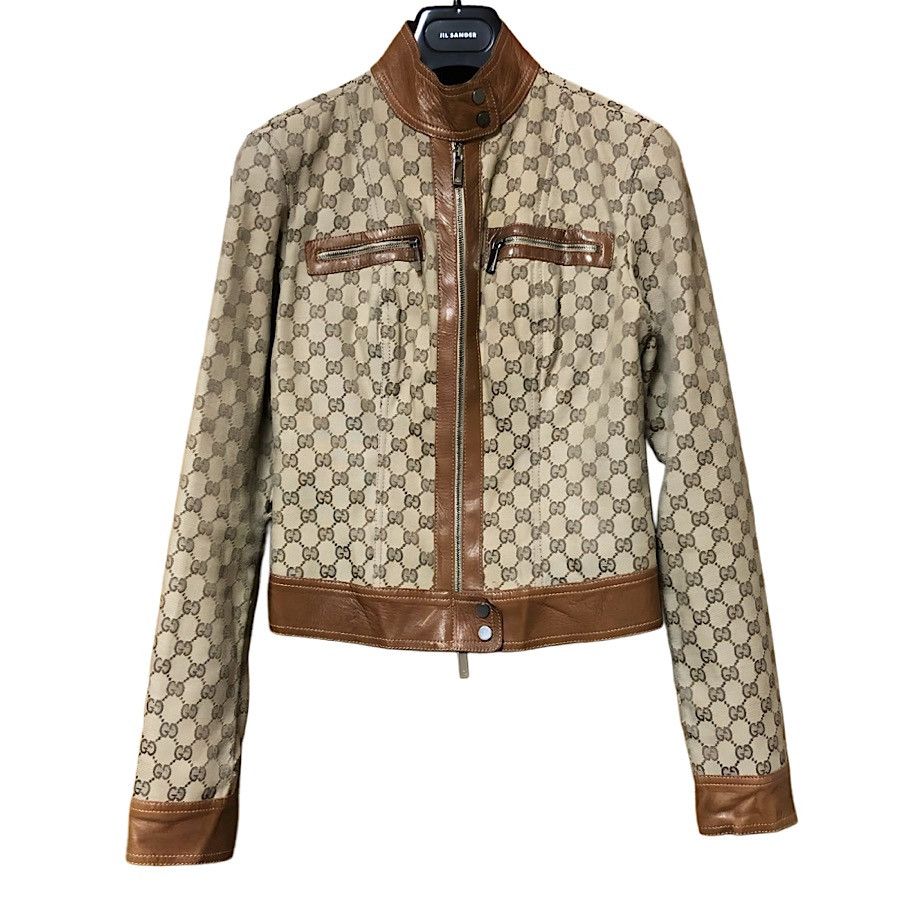 Gucci Authentic Gucci 97 AW Tom Ford Monogram GG Women’s Jacket Size XS / US 0-2 / IT 36-38 - 1 Thumbnail