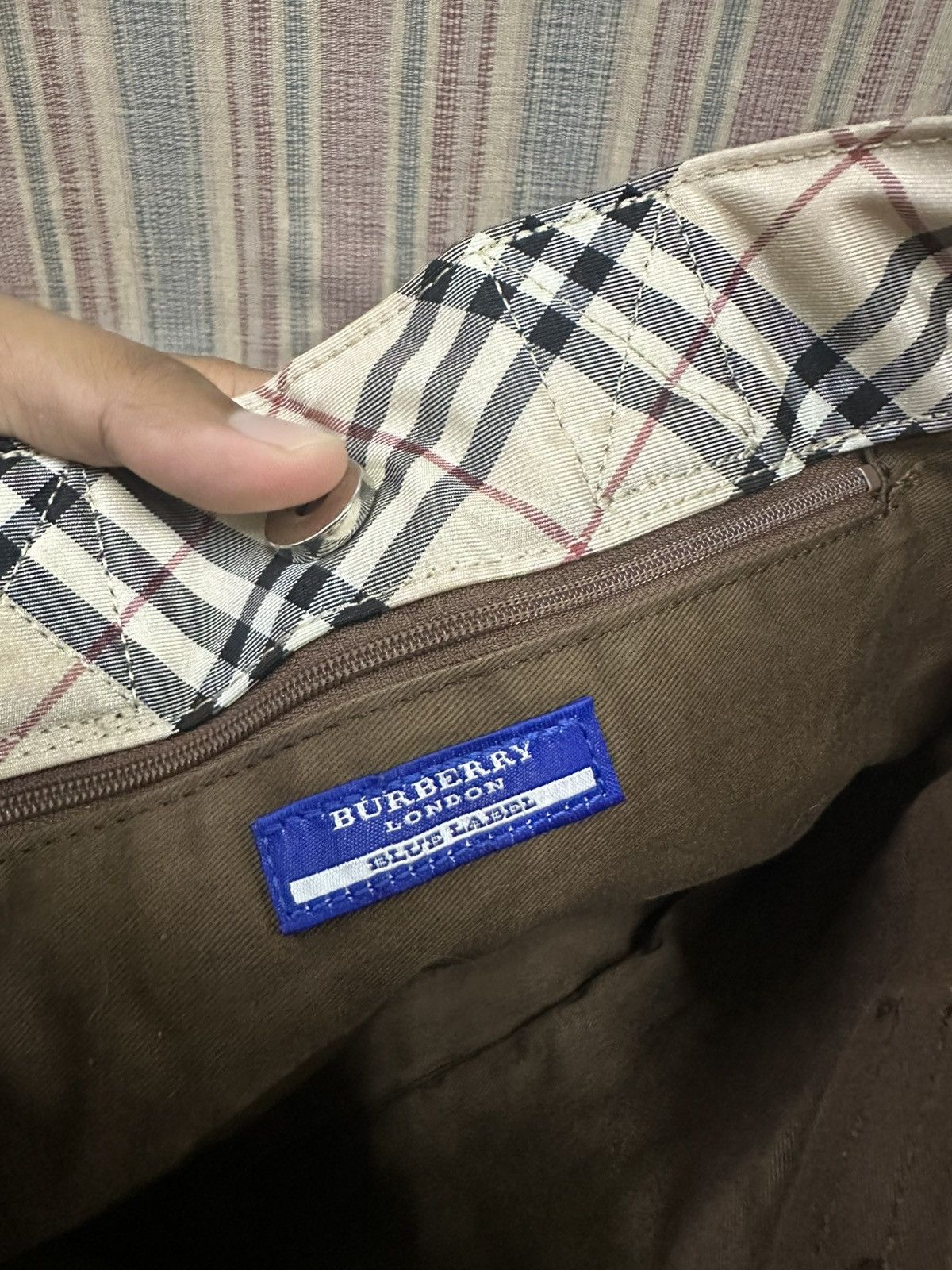 Burberry Burberry Blue Label Mini Tote Bag Size ONE SIZE - 10 Thumbnail