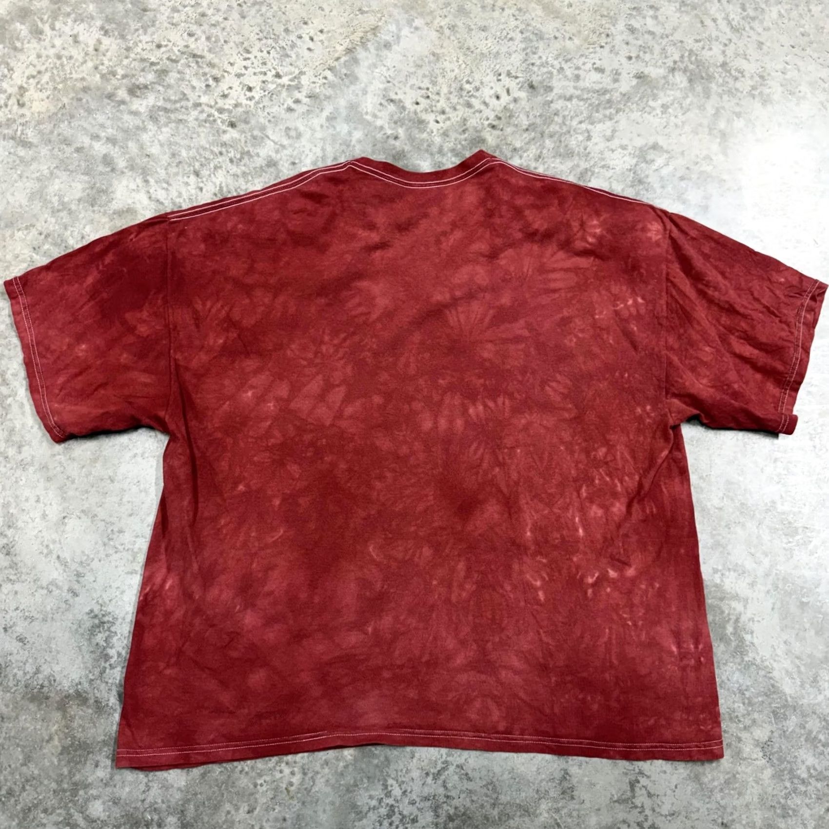 The Mountain VINTAGE The Mountain Shirt Mens 2XL Red Wolf Graphic Tee Tie Dye 2000s Wildlife Size US XXL / EU 58 / 5 - 6 Thumbnail