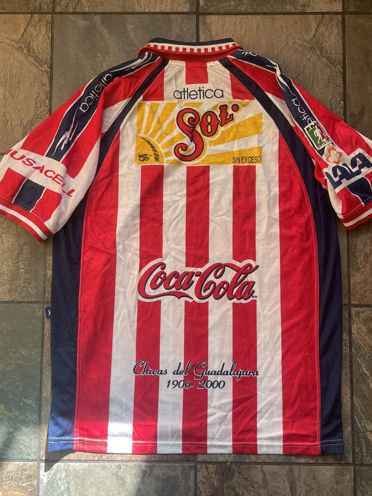 Vintage Chivas de Guadalajara Authentic Atletica Jersey 1999-2000 Size US XL / EU 56 / 4 - 2 Thumbnail