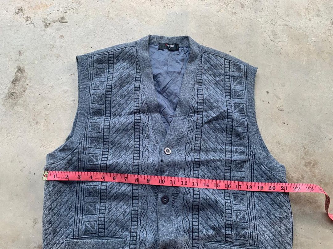 Designer × Japanese Brand Pierrucci Vest Size US L / EU 52-54 / 3 - 9 Thumbnail