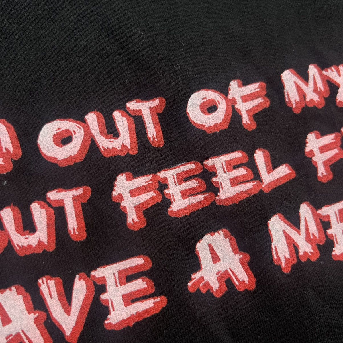 Vintage Vtg Y2K IM OUT OF MY MIND BUT FEEL FREE TO LEAVE A MSG Shirt Size US XXL / EU 58 / 5 - 3 Thumbnail