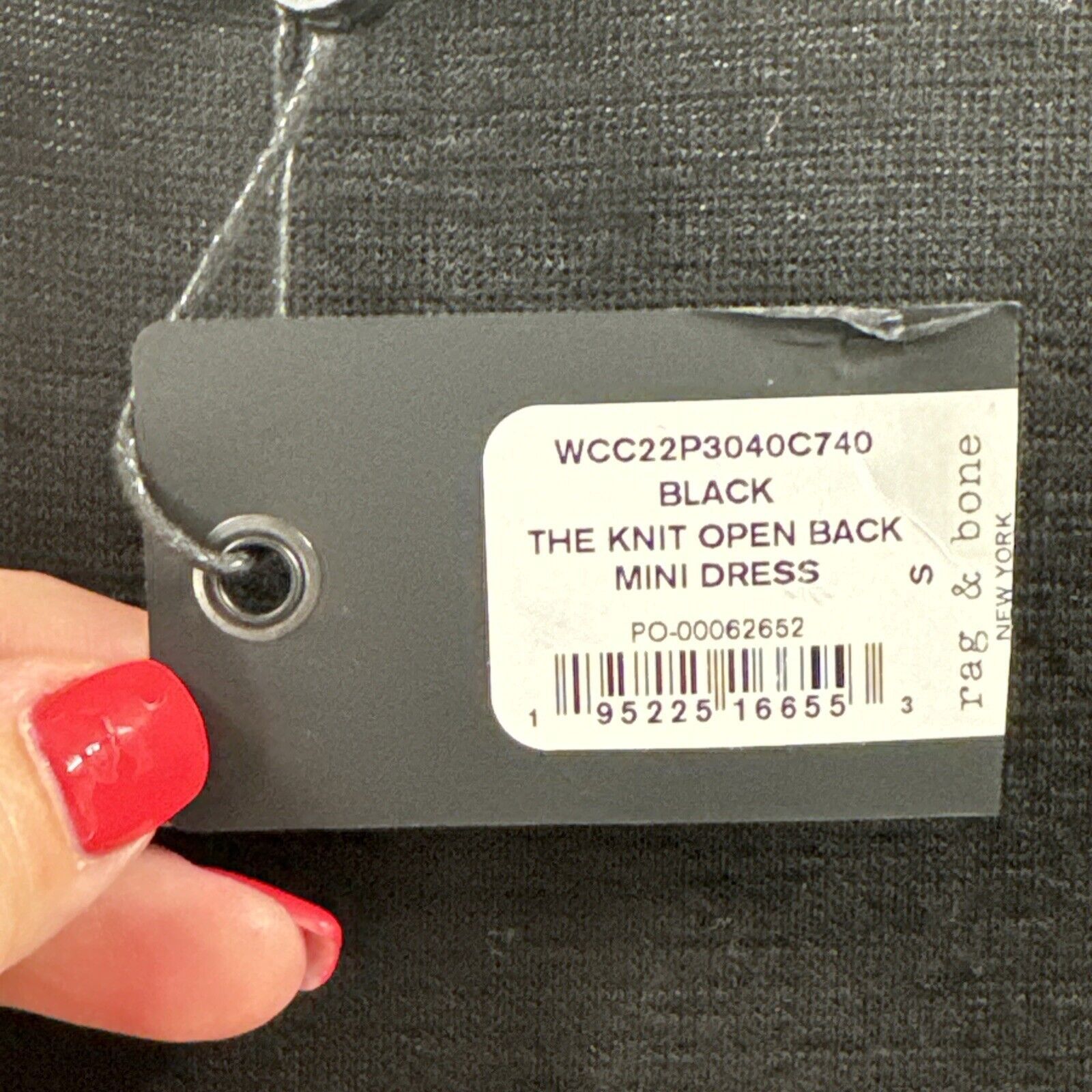 Rag & Bone Rag & Bone Nwt Classic Black Mini Dress Sm Open Back $195 Size S / US 4 / IT 40 - 7 Thumbnail