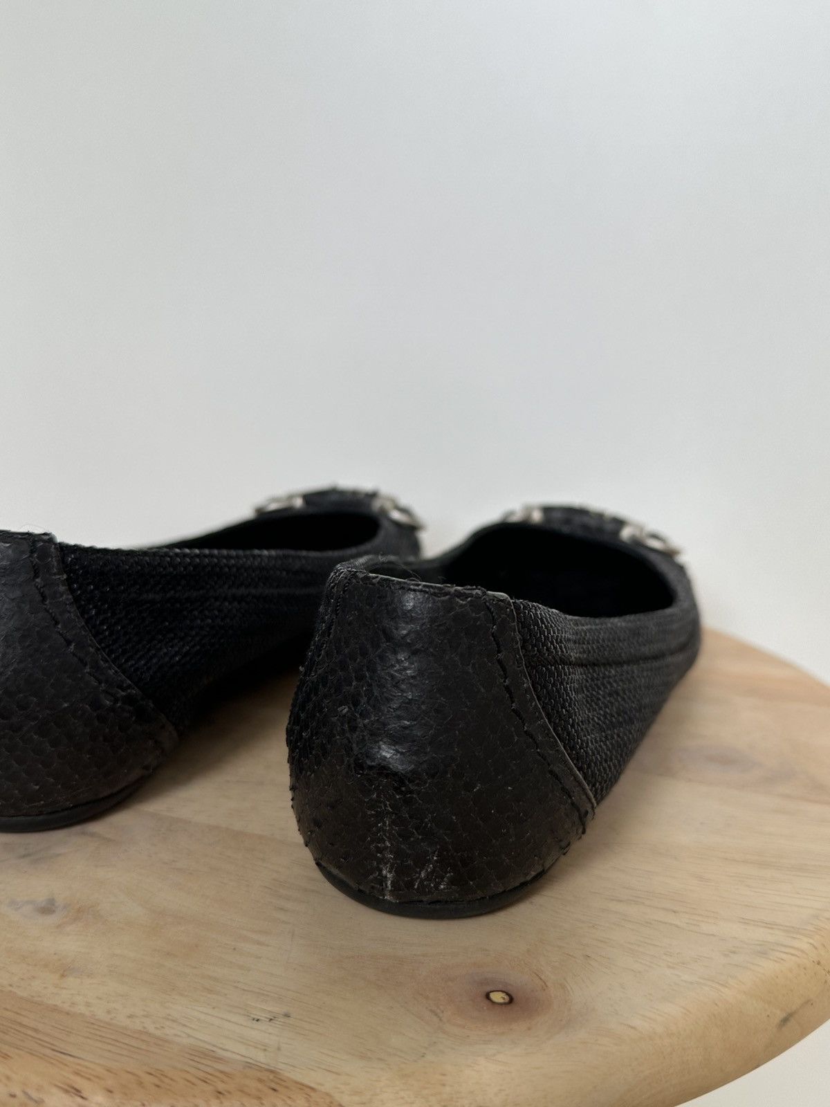 Dior Dior leather cloth ballet flats Size US 6 / IT 36 - 13 Thumbnail
