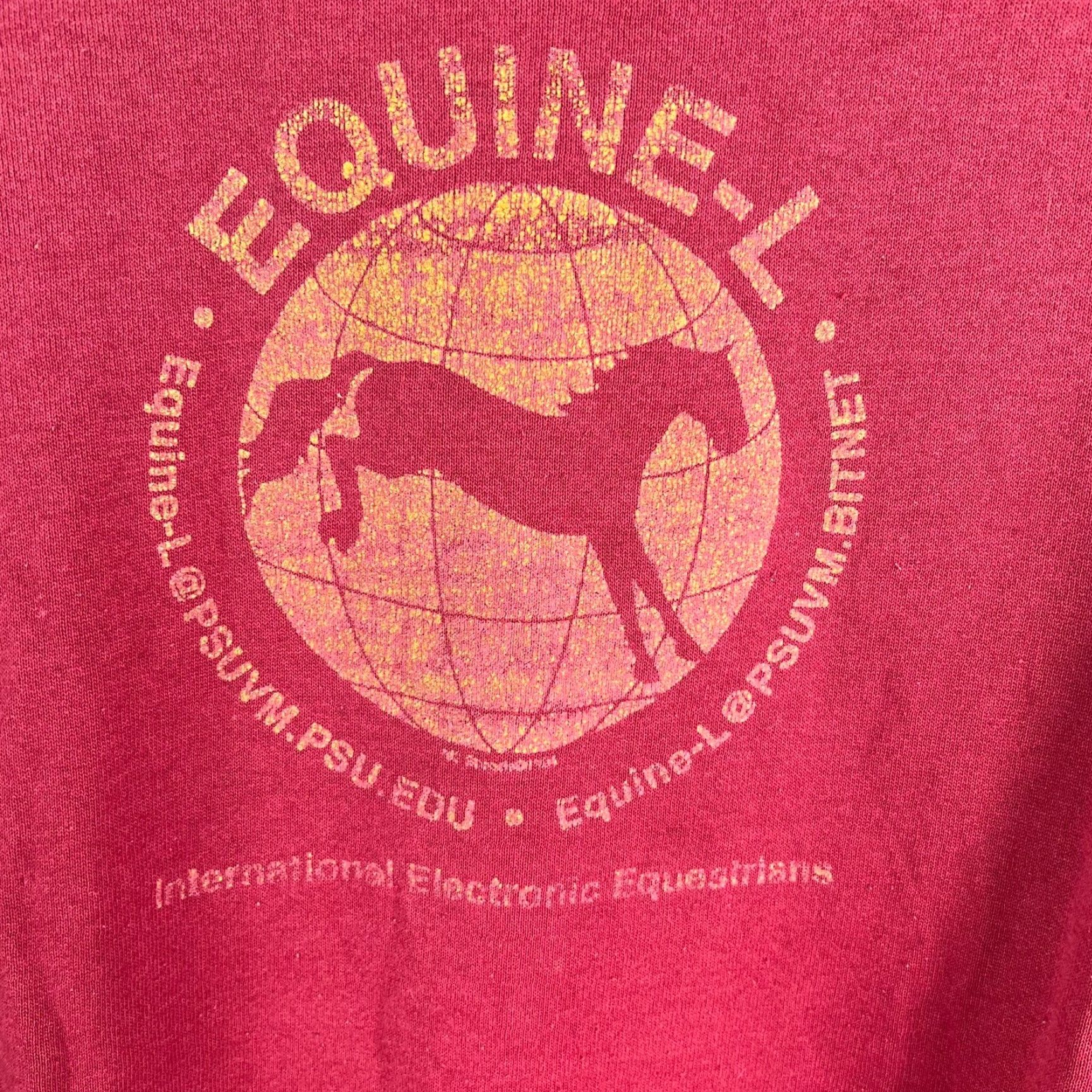 Vintage Vintage Purdue University Equine Logo Sweatshirt Adult XL Maroon University Animals Jersey Crew Neck Heavyweight Size US XL / EU 56 / 4 - 2 Thumbnail