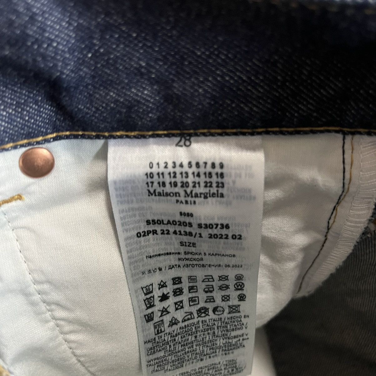 Maison Margiela Stacked Long Denim Size US 28 / EU 44 - 11 Thumbnail