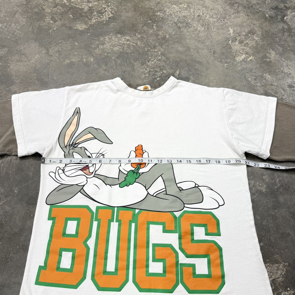 Warner Bros Vintage Looney Tunes Bugs Bunny Layered Long Sleeve Tee Size US M / EU 48-50 / 2 - 7 Thumbnail
