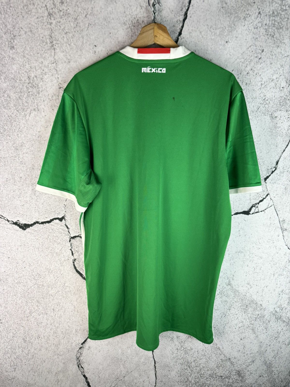 Vintage Adidas Mexico National Team Vintage 2015 Home Jersey Size US XL / EU 56 / 4 - 2 Thumbnail