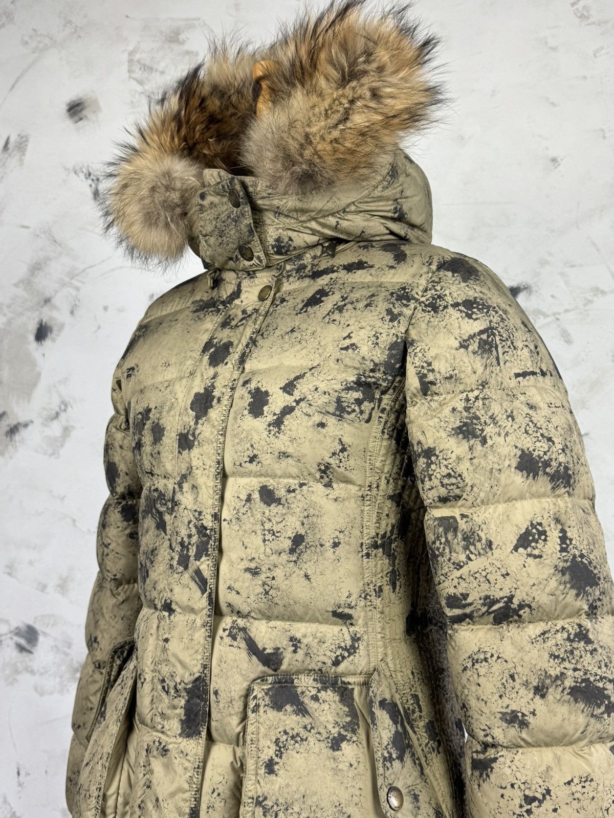 Burberry Burberry Brit Quilted Custom Camo Puffer Jacket Size M - L Size M / US 6-8 / IT 42-44 - 3 Thumbnail
