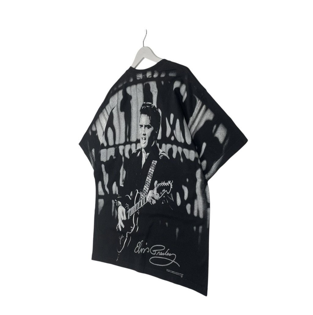 Designer × Vintage VINTAGE 2000 ELVIS PRESLEY 2000s OVER PRINT FULL PRINT TEE Size US L / EU 52-54 / 3 - 5 Thumbnail