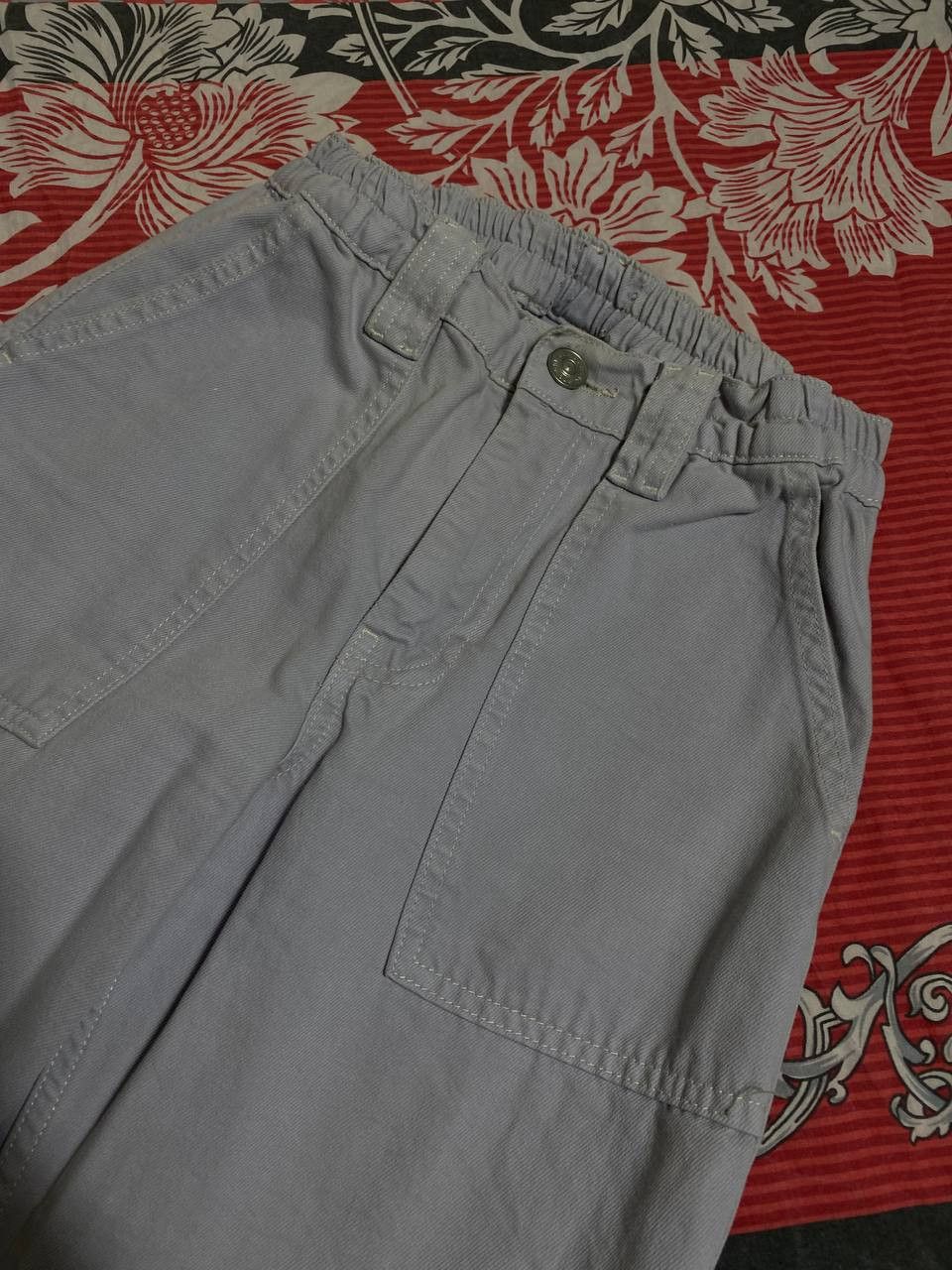 Japanese Brand Crazy Crash Dirty Baggy Faded Jean Japan Avant Garde Style Size US 32 / EU 48 - 19 Thumbnail