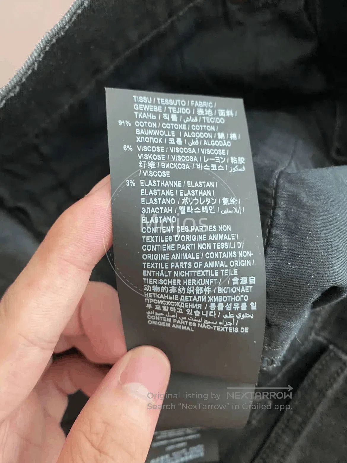 Saint Laurent Paris Saint Laurent Paris 20AW Heavy Washed Denim. Size US 32 / EU 48 - 6 Thumbnail