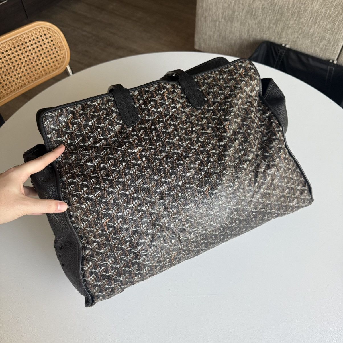 Goyard 2011 Goyard Discontinued Hardy GM Bag Size ONE SIZE - 8 Thumbnail
