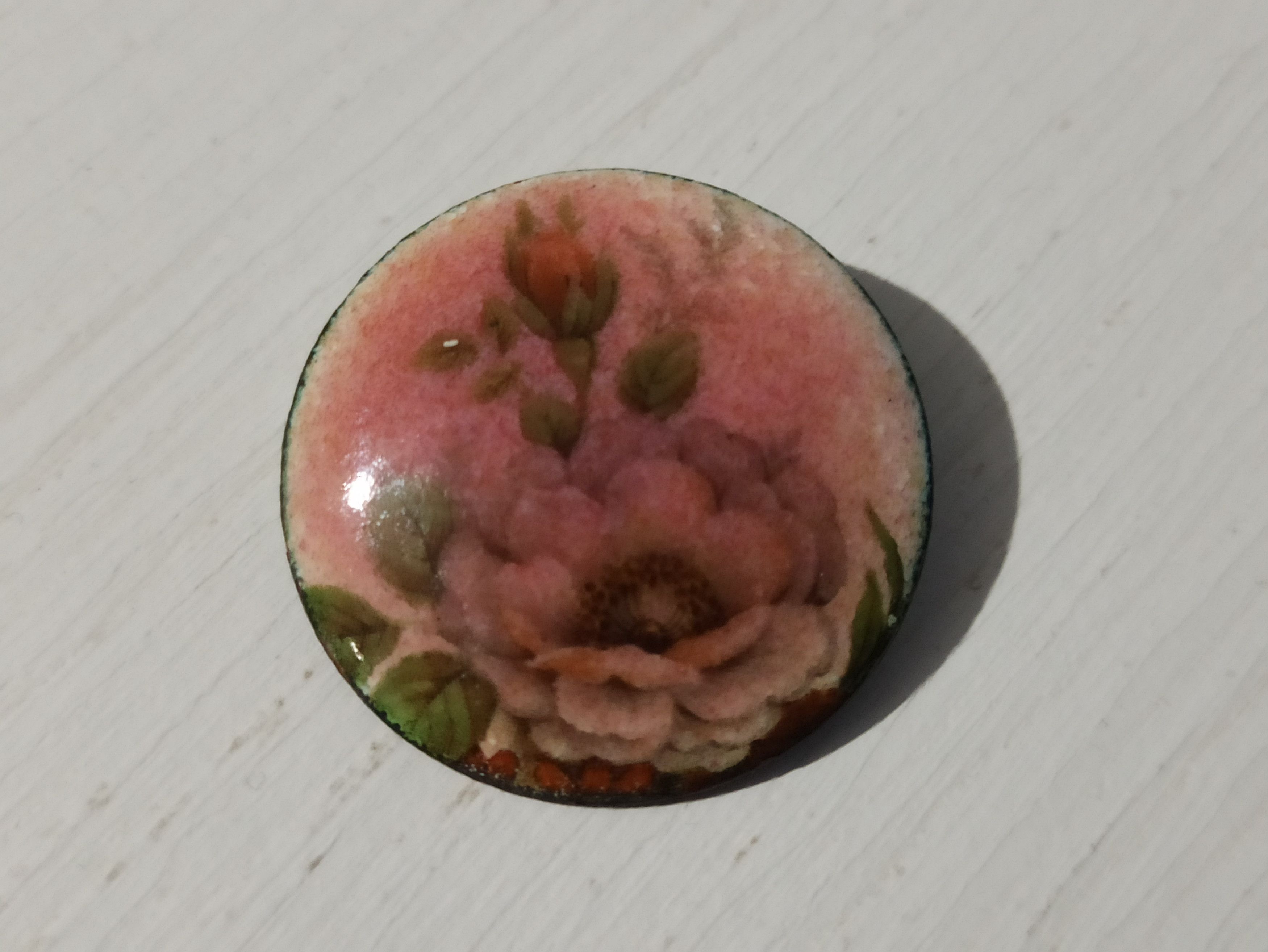 Designer × Vintage Vintage OEHLER LUCERN Enameled Brooch Size ONE SIZE - 1 Thumbnail