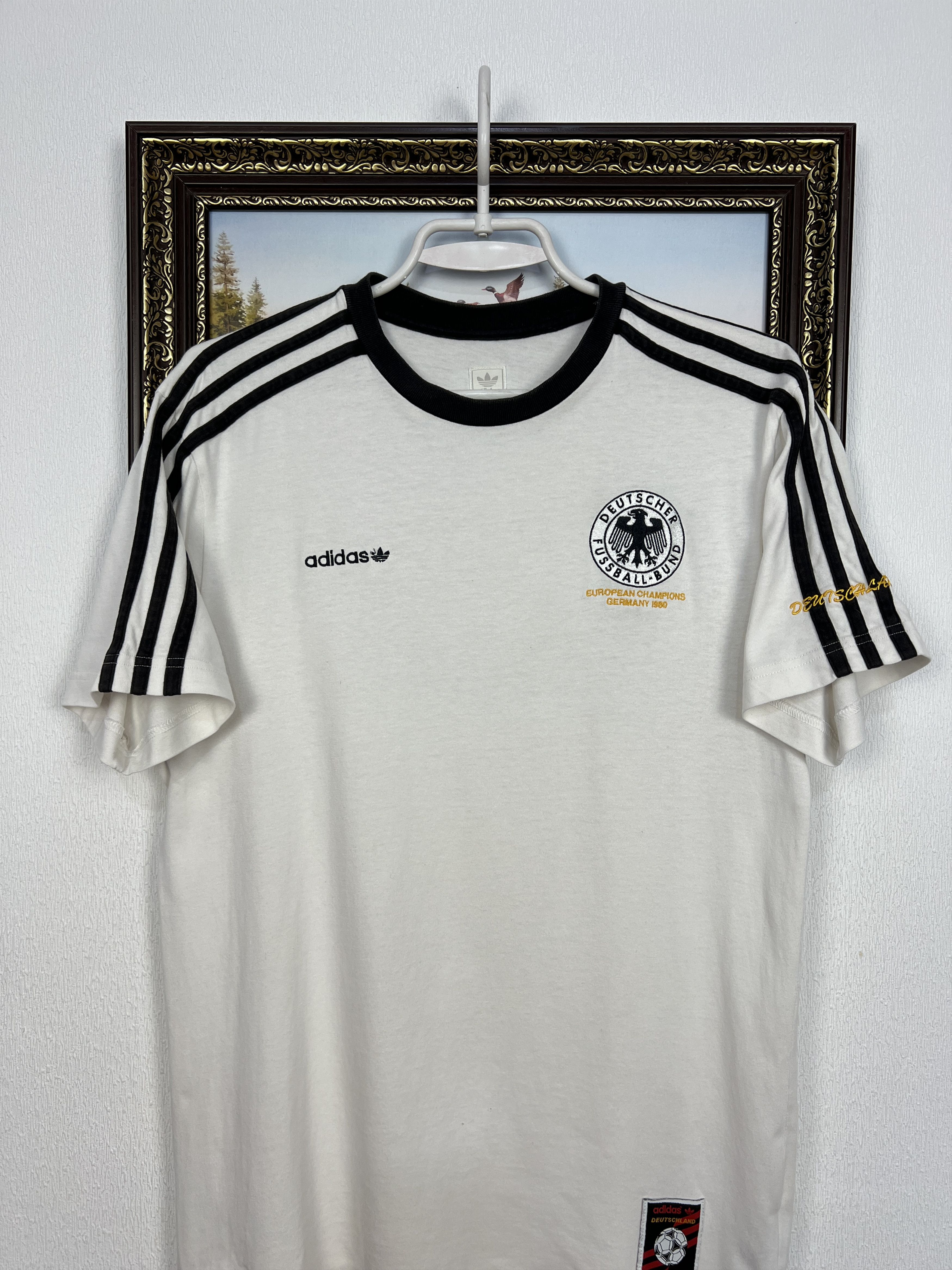Adidas Vintage Adidas Germany Football Shirt Soccer World Cup Size US M / EU 48-50 / 2 - 2 Thumbnail