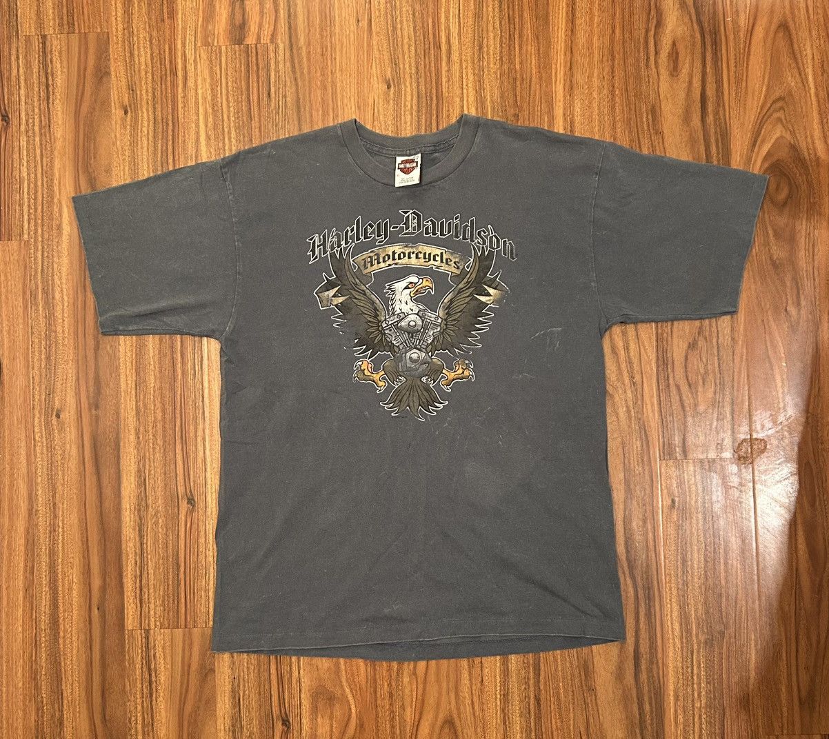 Harley Davidson Vintage Harley-Davidson London Eagle Tee Size US XL / EU 56 / 4 - 1 Thumbnail