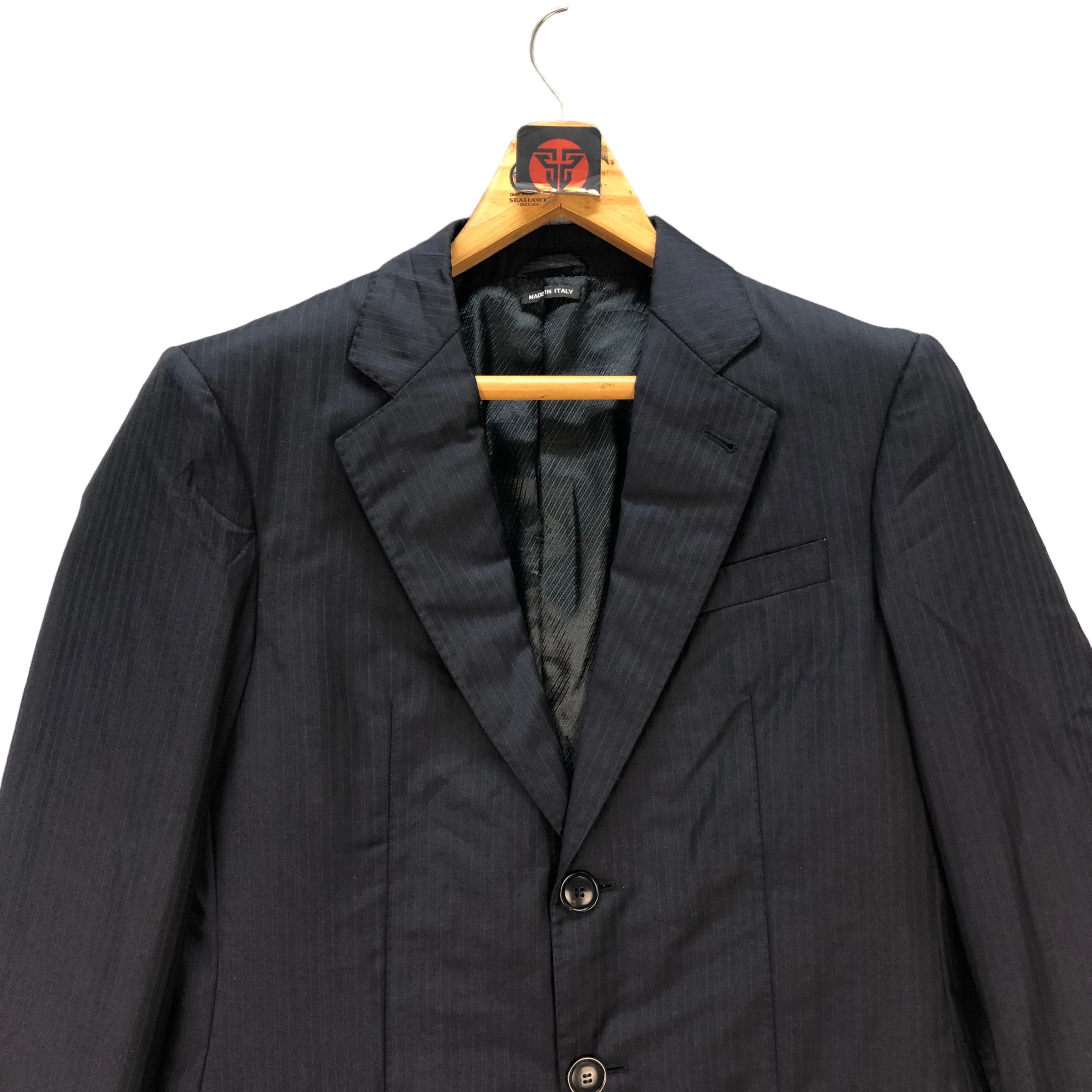 Giorgio Armani GIORGIO ARMANI STRIPED SUIT JACKET / BLAZERS #7354-133 Size 48R - 2 Thumbnail