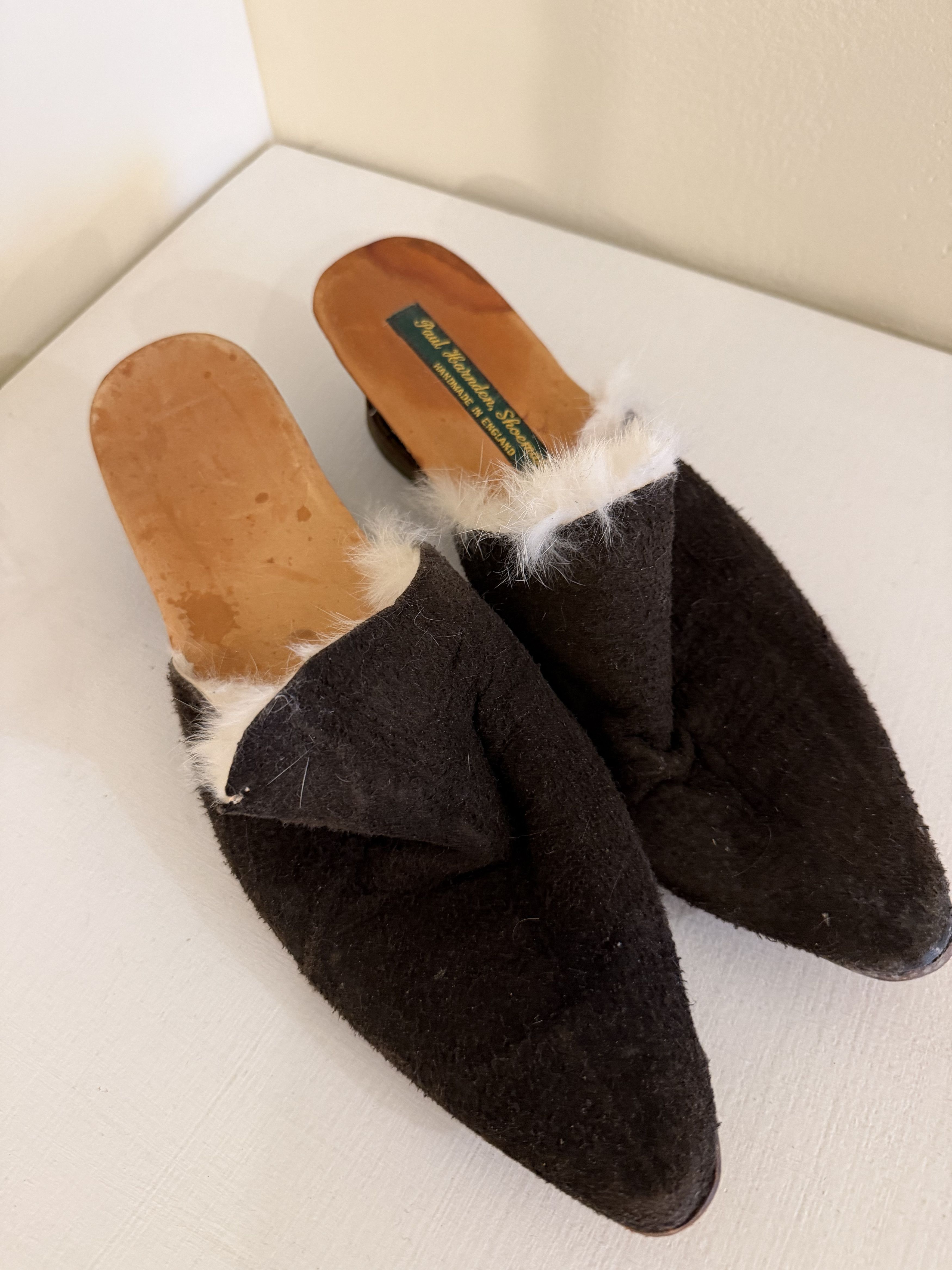 Paul Harnden Shoemakers paul harnden shoemakers shearling mule slippers Size US 5 / IT 35 - 2 Thumbnail