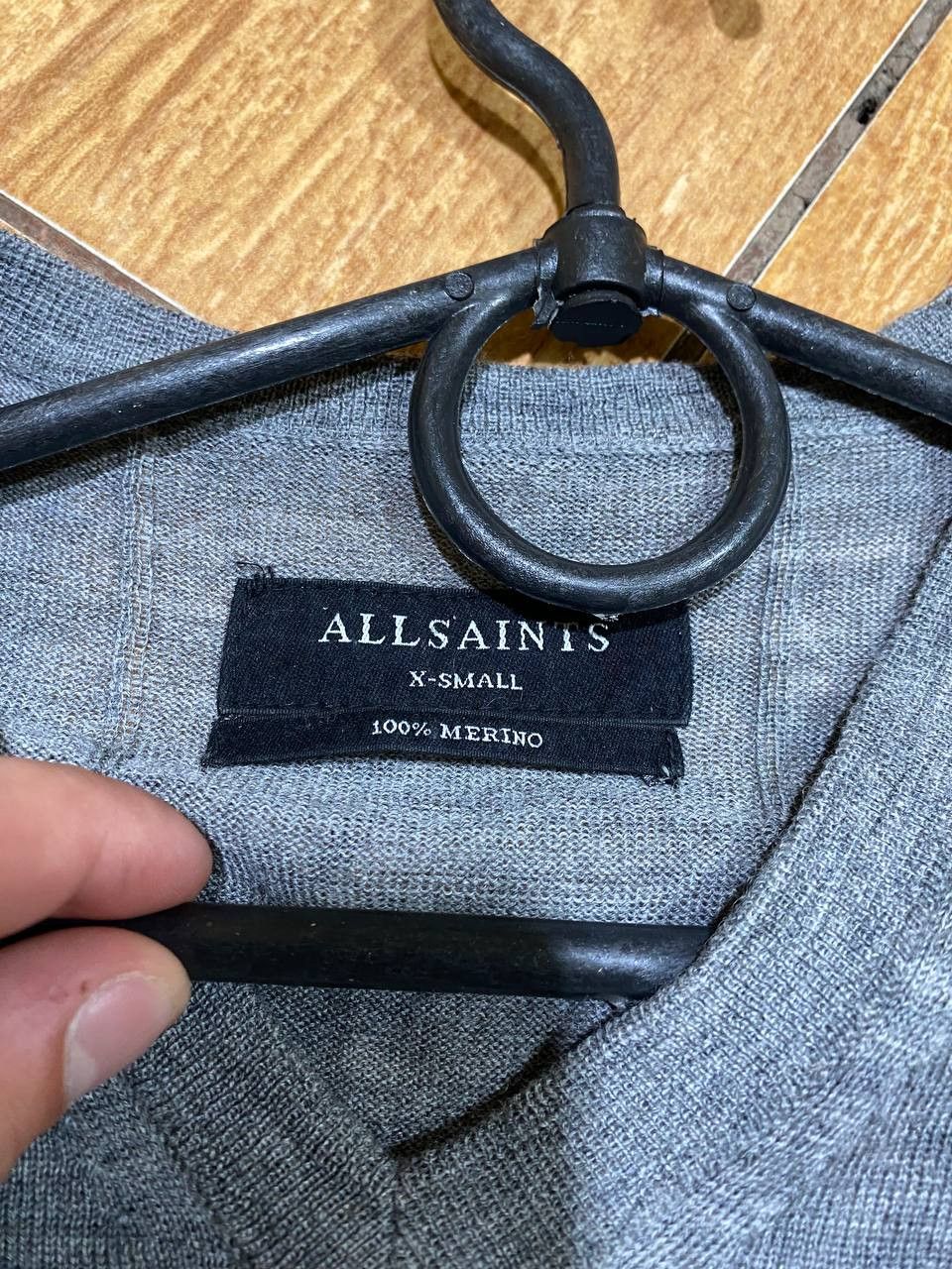 Allsaints Y2K Vintage Streetwear Long Sleeve Allsaints logo Size US XS / EU 42 / 0 - 2 Thumbnail