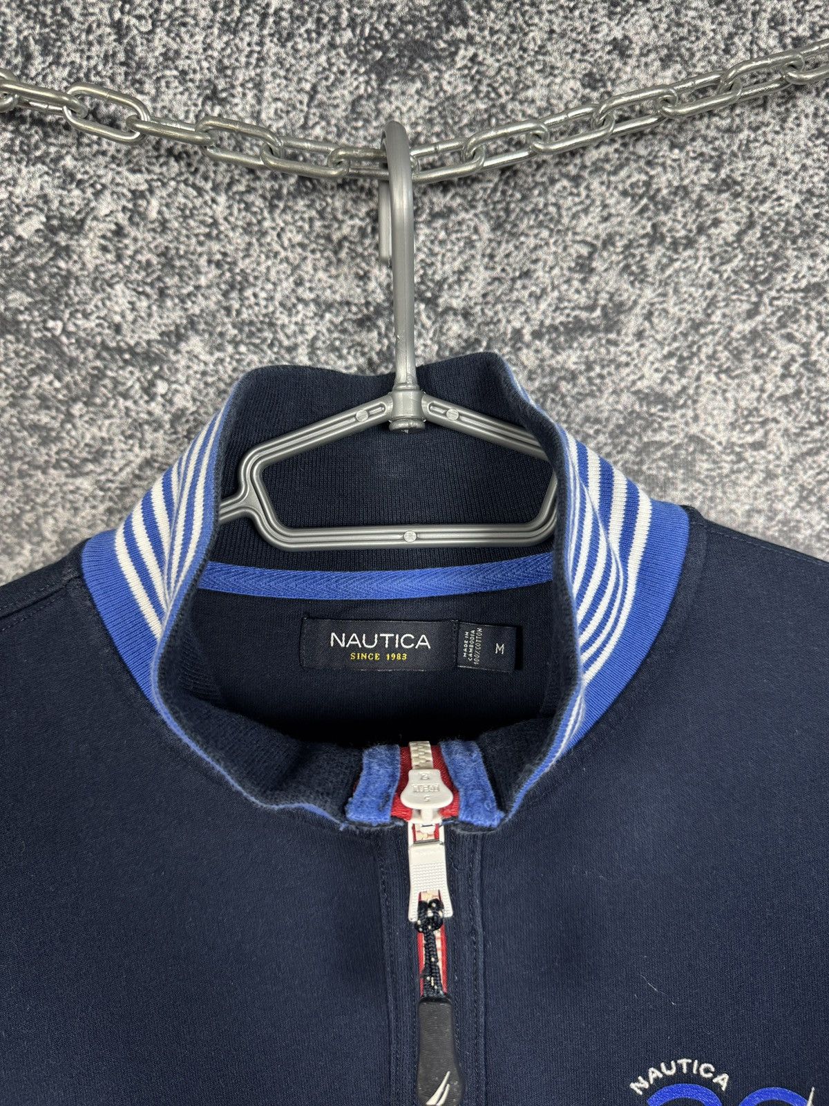 Nautica Nautica 30 Years Pride & Heritage 1/4 Zip Sweatshirt Size M Size US M / EU 48-50 / 2 - 9 Thumbnail