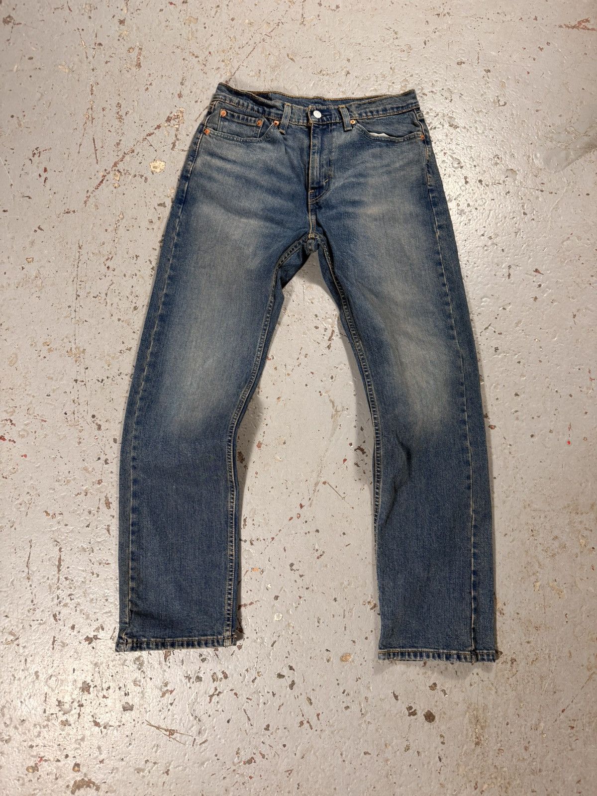 Levi's Classic 505 Darkwash Levis Denim Pants Size US 32 / EU 48 - 5 Thumbnail