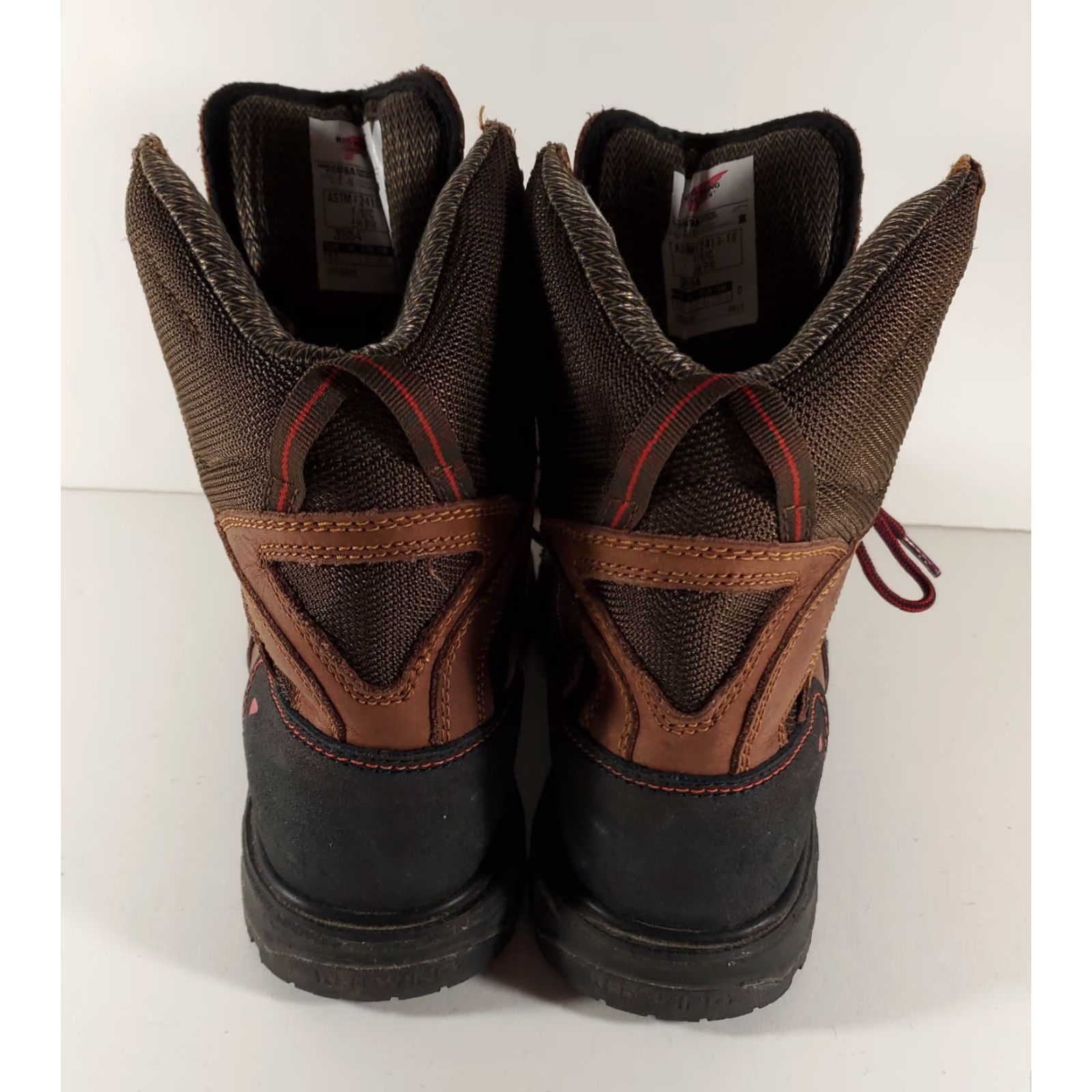 Red Wing Red Wing Boots Brown ASTM F2413-18 Waterproof Mens 9.5 Boot Leather Workwear Mens 9.5 Brown Red Wing Shoes Shoes Mens Size US 10 / EU 43 - 5 Thumbnail
