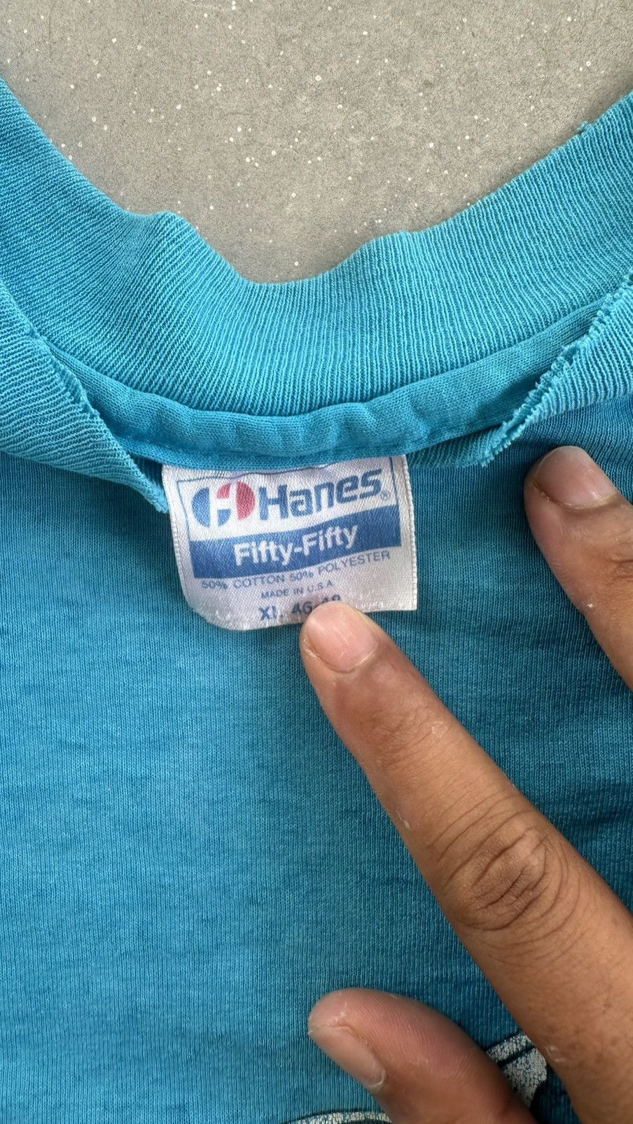 Hanes × Vintage VINTAGE PAPERTHIN MUDDY WATERS TEE Size US L / EU 52-54 / 3 - 3 Thumbnail