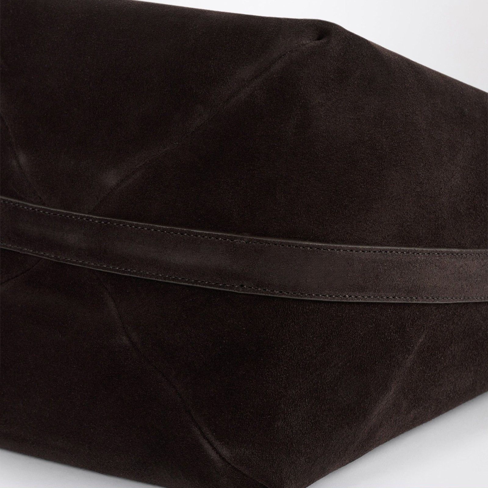 Toteme TOTEME Espresso Medium Suede Tote Bag New & Authentic Size ONE SIZE - 3 Thumbnail