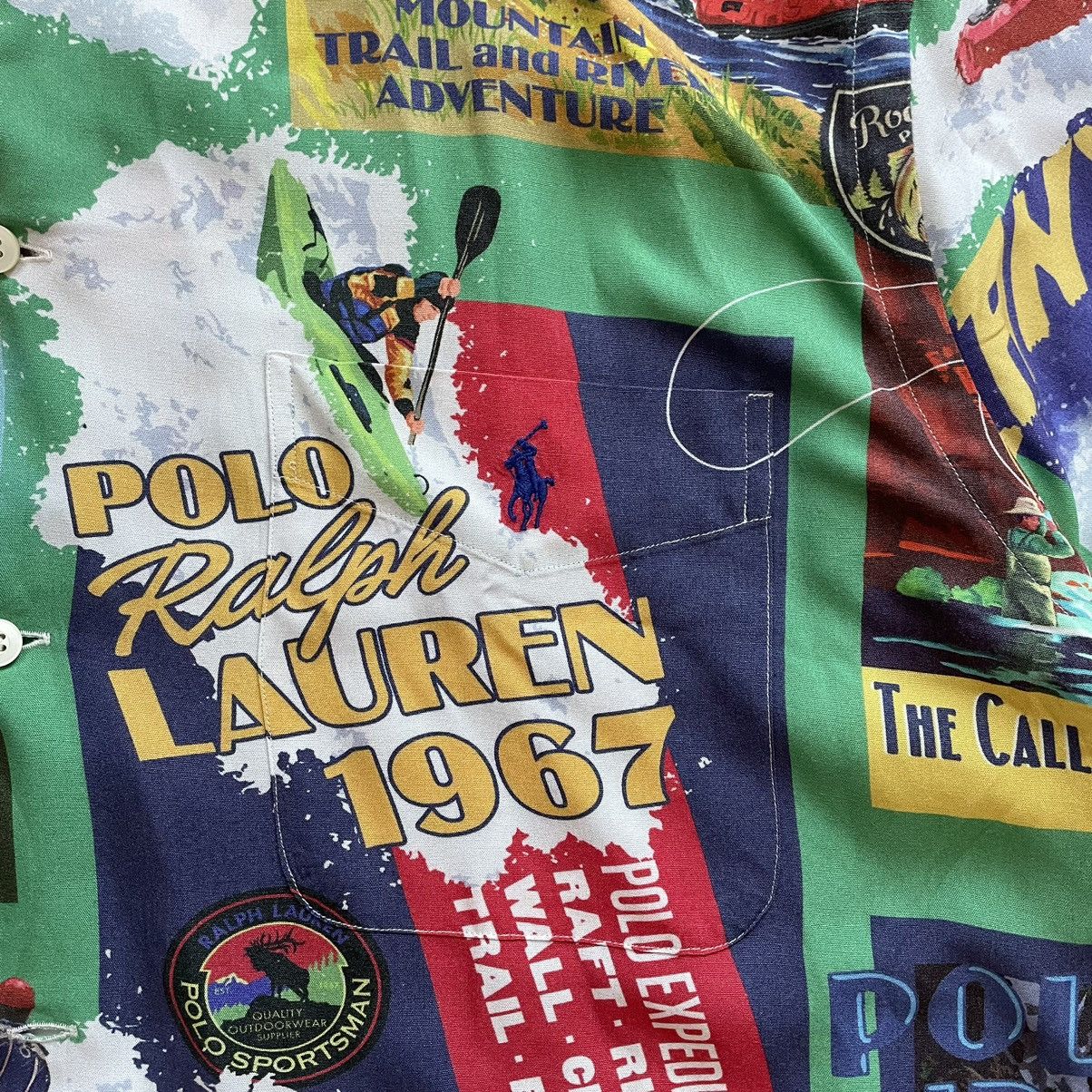 Polo Ralph Lauren Polo Ralph Lauren Classic Fit Colorado Kajak Shirt Size US XL / EU 56 / 4 - 3 Thumbnail