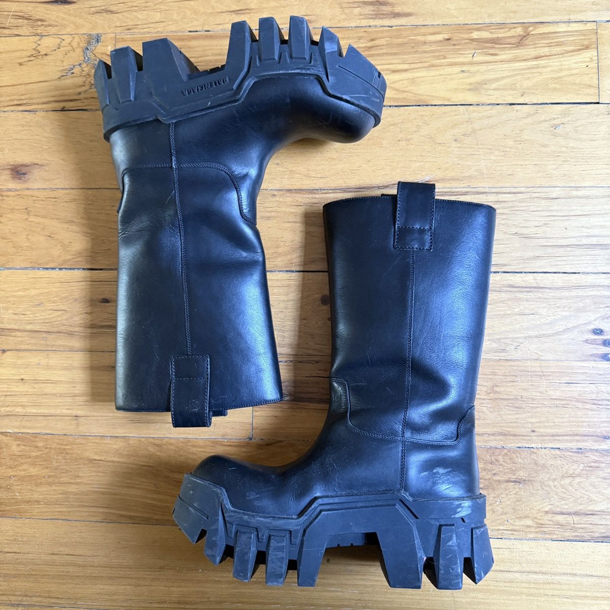 Balenciaga Balenciaga black bulldozer boots Size US 6 / IT 36 - 4 Thumbnail