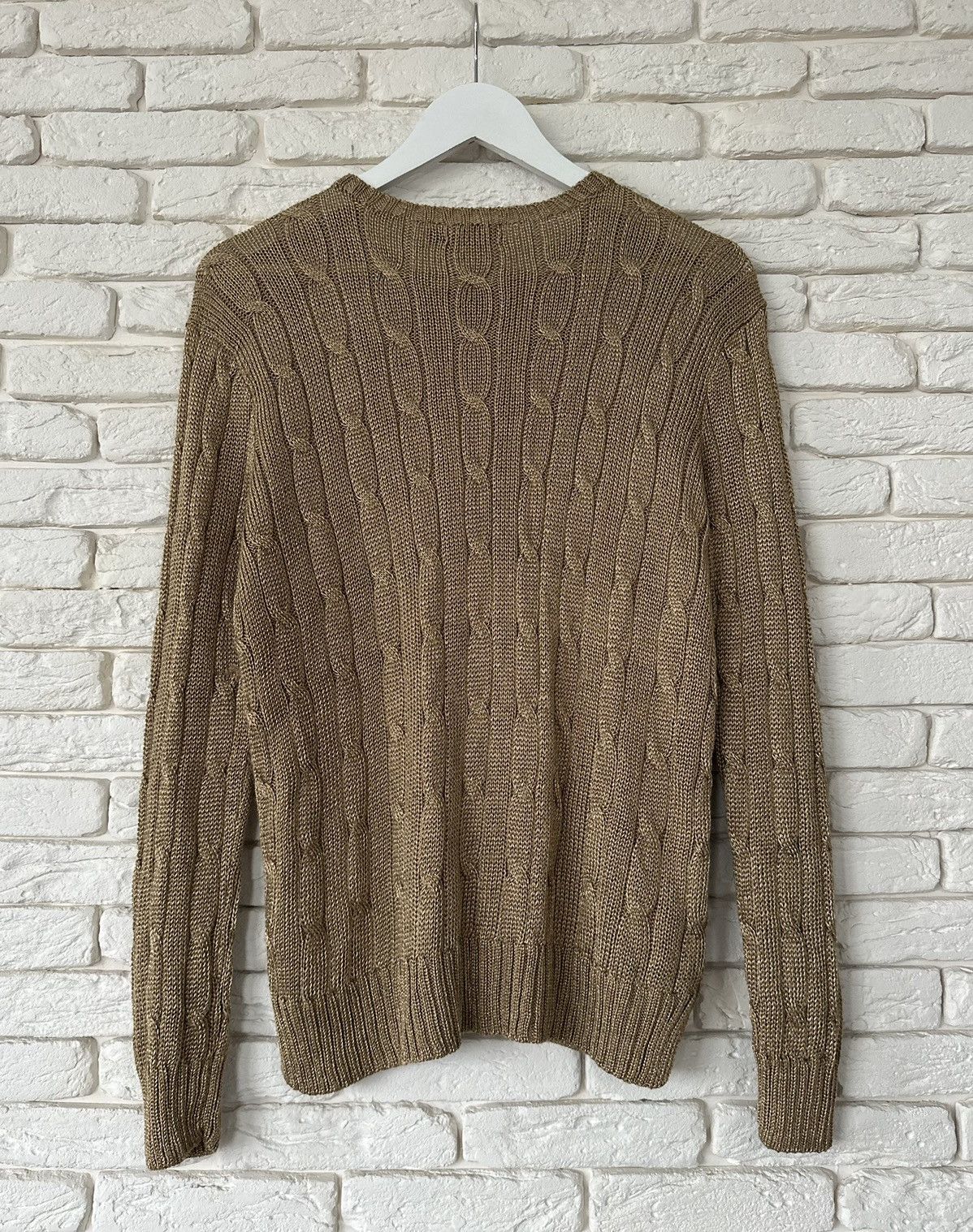 Polo Ralph Lauren Polo Ralph Lauren Logo Cable Knit Sweater Jumper Women's S Size S / US 4 / IT 40 - 3 Thumbnail