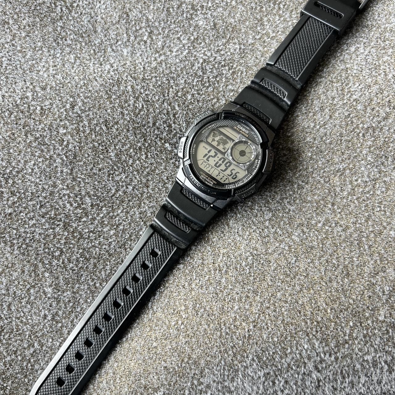 Casio Casio World Time Digital Watch Size 40 - 2 Thumbnail