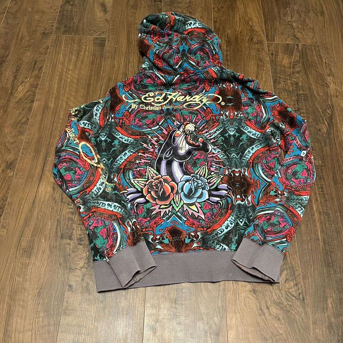 Ed Hardy Ed Hardy Loud AOP jacket Size L / US 10 / IT 46 - 6 Thumbnail
