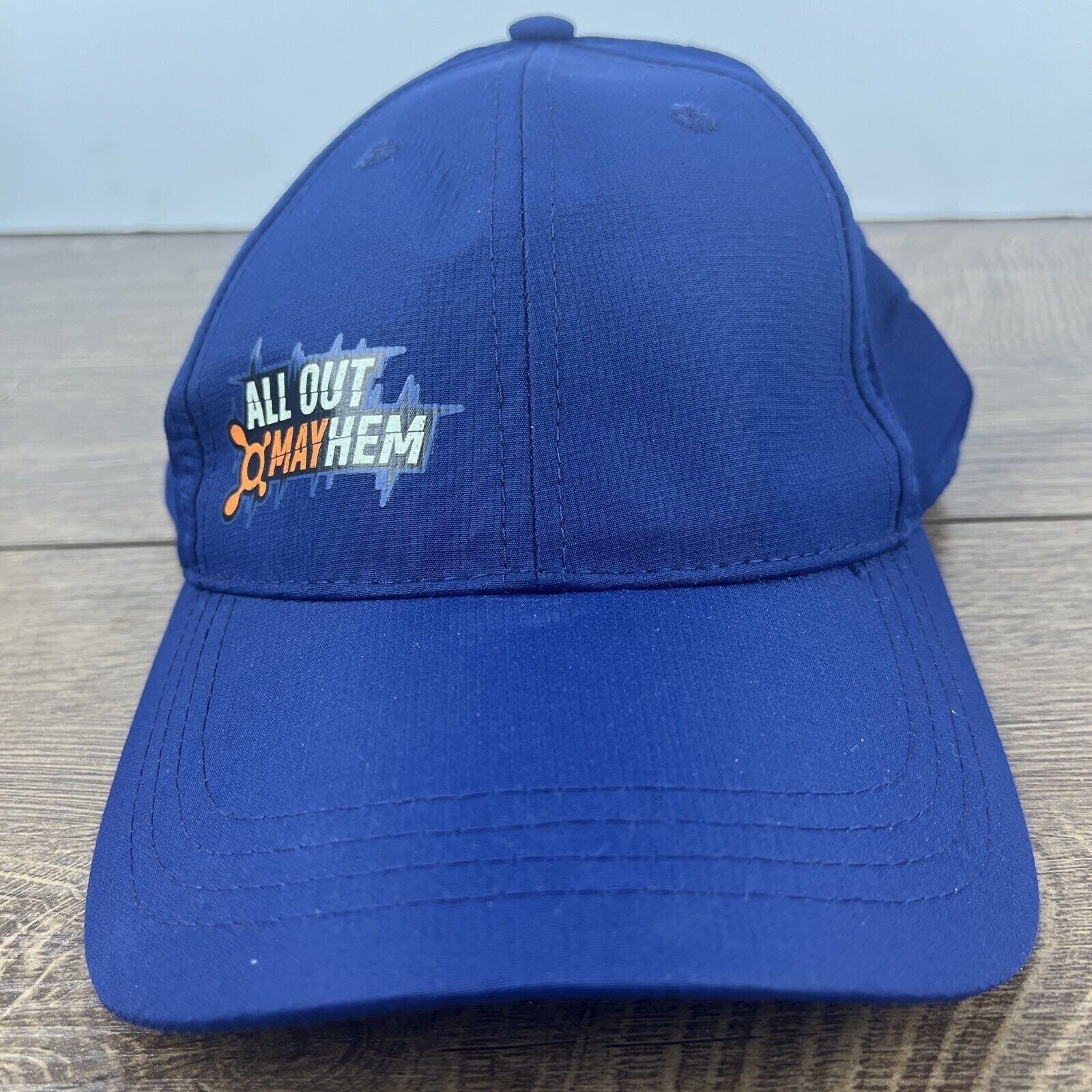 Other Mayhem Hat All Out Mayhem Hat Blue Hat Adjustable Adult Size Size ONE SIZE - 2 Thumbnail