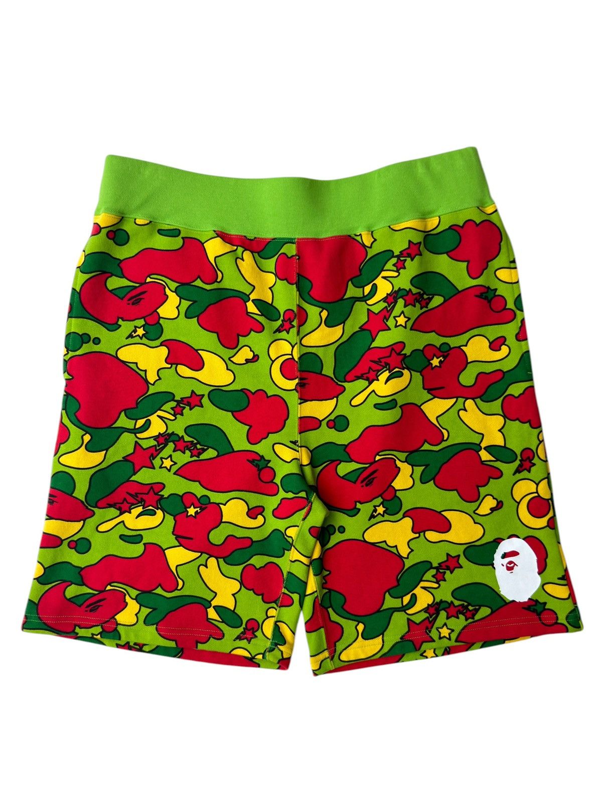 Bape BAPESTA Multi Color Camo Sweat Shorts Size US 36 / EU 52 - 1 Thumbnail