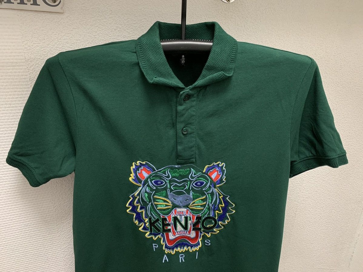 Kenzo Kenzo Paris big logo Polo L sz Size US L / EU 52-54 / 3 - 3 Thumbnail