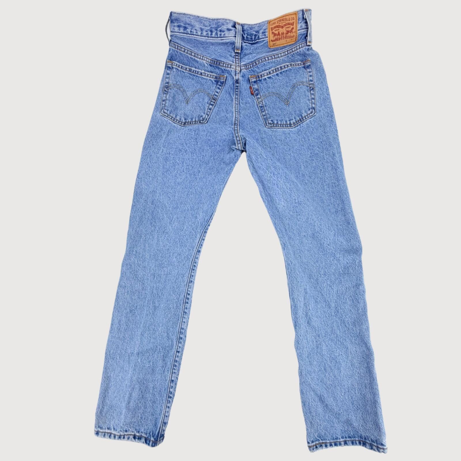 Levi's Levi’s Women’s 501 High Rise Straight Jeans 26 Size 26" / US 2 / IT 38 - 3 Thumbnail
