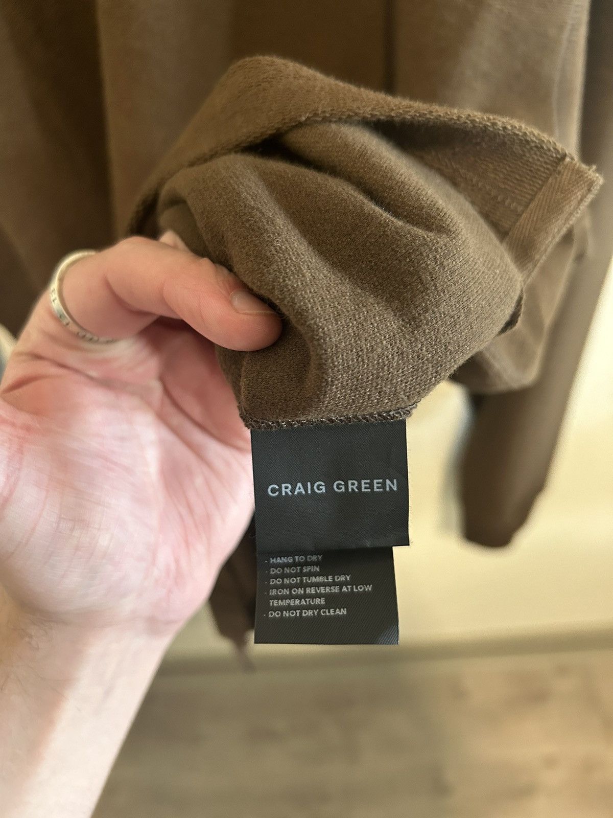 Craig Green Craig Green Laced sweatshirt - Rare Color Size US L / EU 52-54 / 3 - 6 Thumbnail