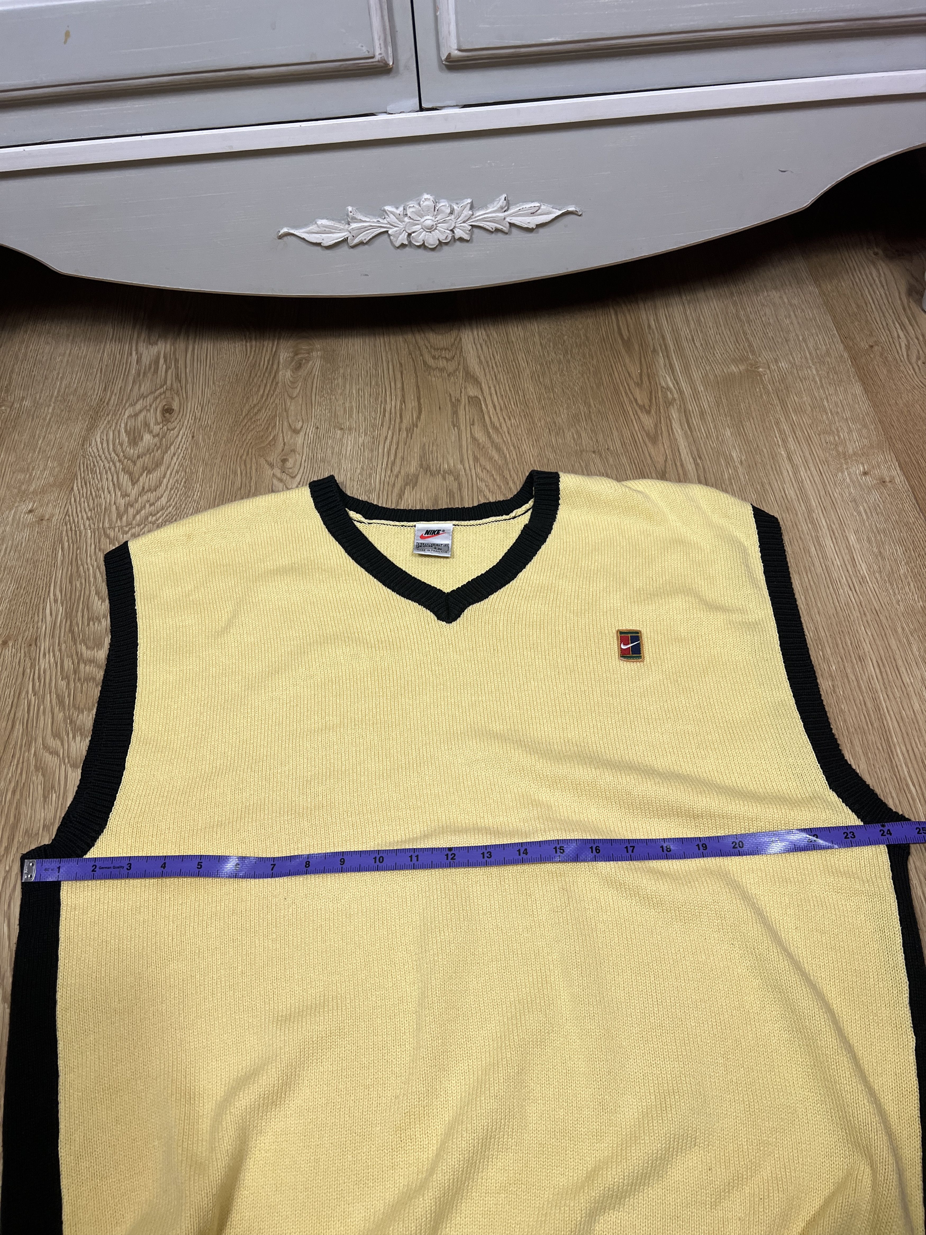 Nike × Vintage vintage nike court knit cottone vest sweater jumper 00s y2k Size US XXL / EU 58 / 5 - 8 Thumbnail