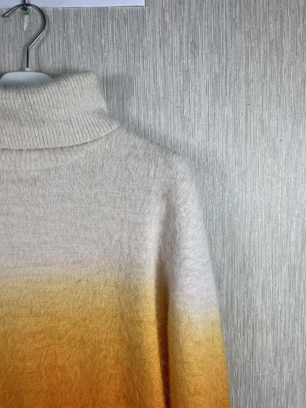 Carven Carven fuzzy hairy ombre two colors knit sweater turtleneck Size M / US 6-8 / IT 42-44 - 3 Thumbnail