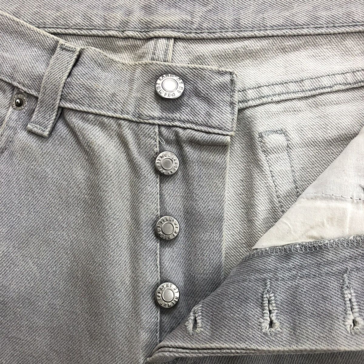 Helmut Lang VINTAGE HELMUT LANG DENIM PANTS Size US 30 / EU 46 - 8 Thumbnail