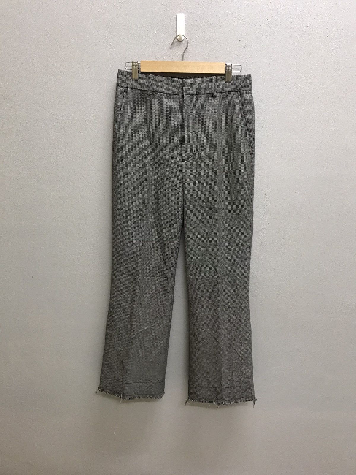 Helmut Lang HELMUT LANG PALLAZO SLACK PANTS Size 28" / US 6 / IT 42 - 3 Thumbnail