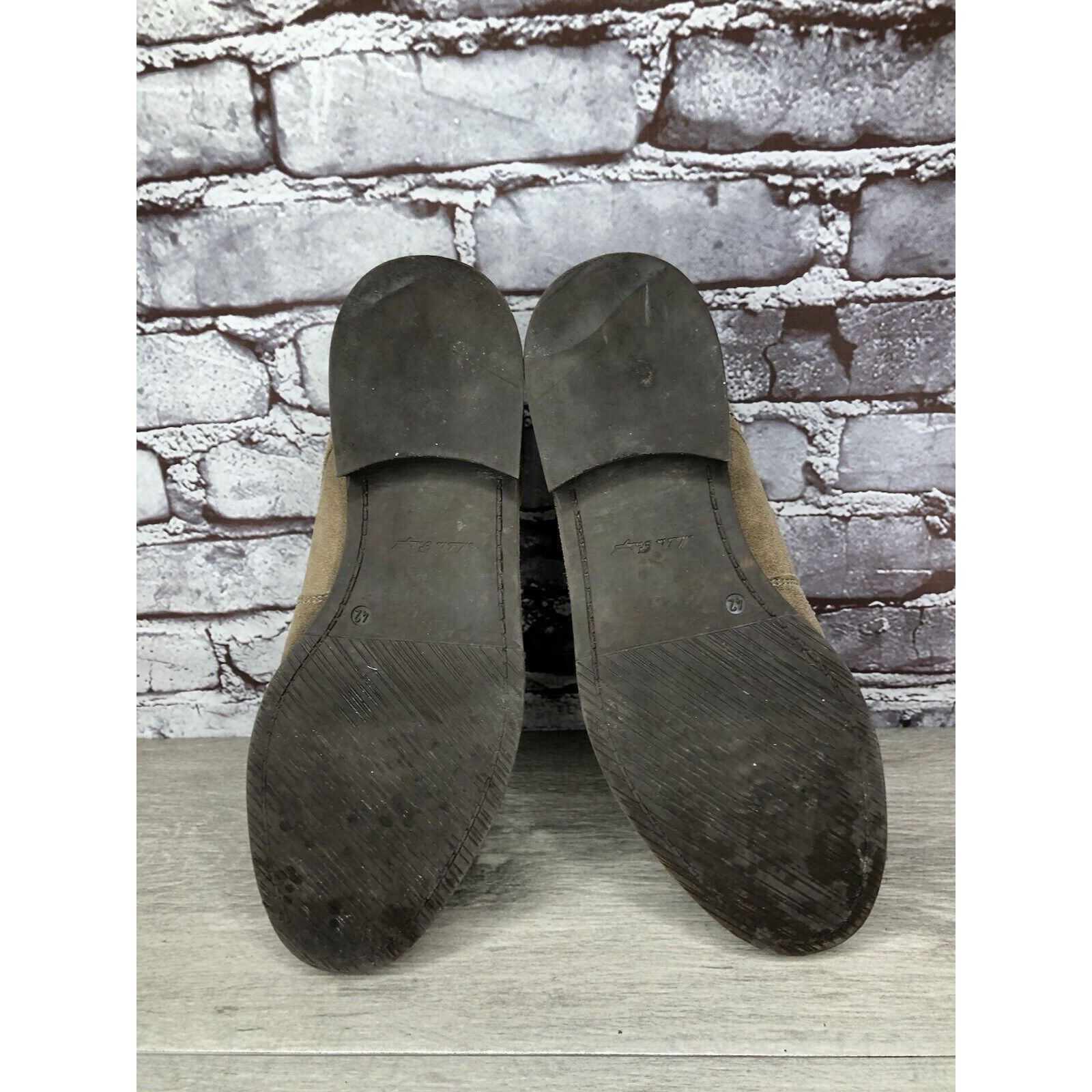 Other Experience Taupe Suede Leather Oxfords Cap Toe Casual Shoes Size US 9 / EU 42 - 14 Thumbnail