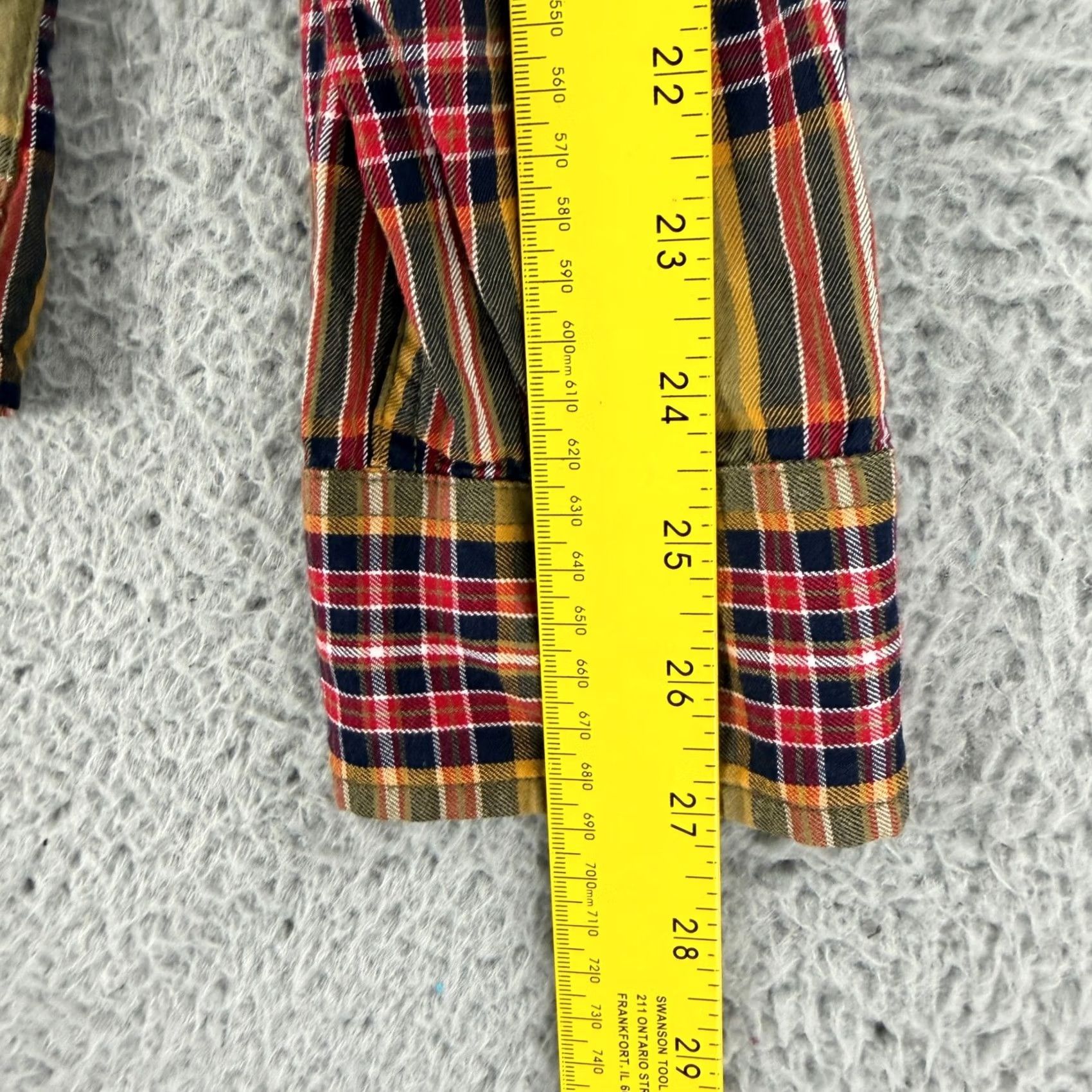 Obey VINTAGE Obey Plaid Button Down Shirt Mens Large Olive Green Red Long Sleeve Streetwear Size US L / EU 52-54 / 3 - 7 Thumbnail